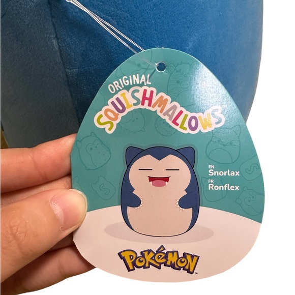 Squishmallows Pokémon Snorlax 10 Inch Plush NWT - Picture 3 of 5